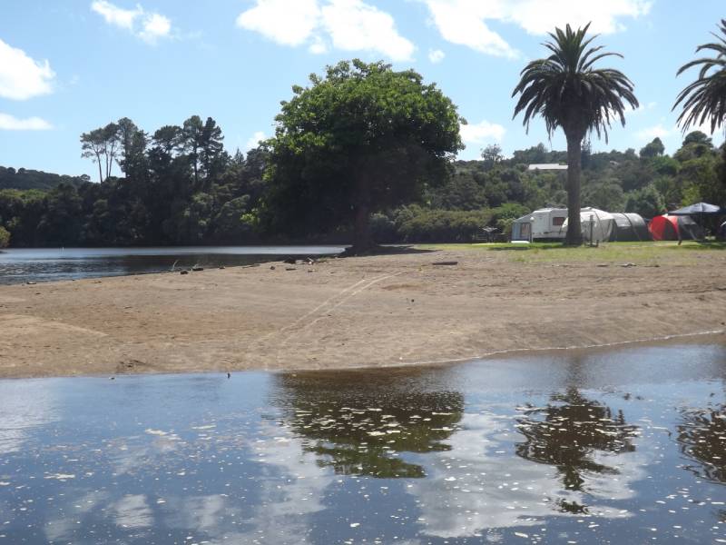 Campground beach