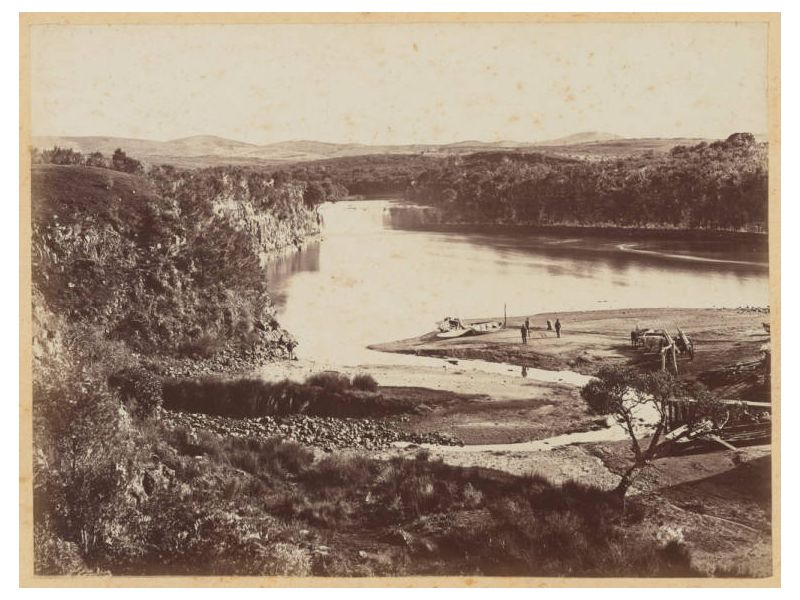 Early photo of the campground