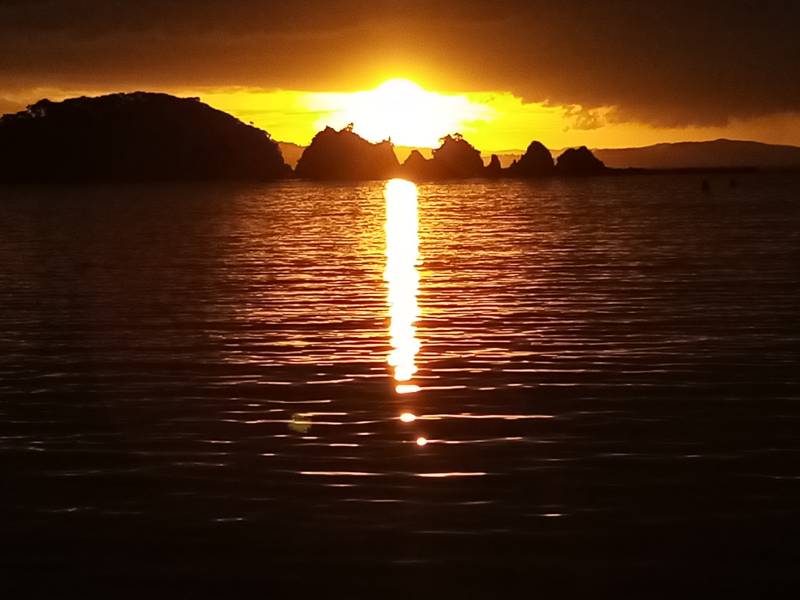 Bay sunset