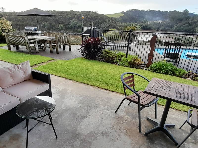 BBQ area