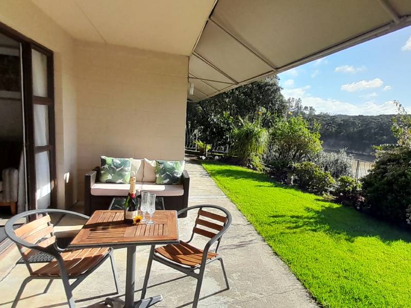 Outdoor patio dining
