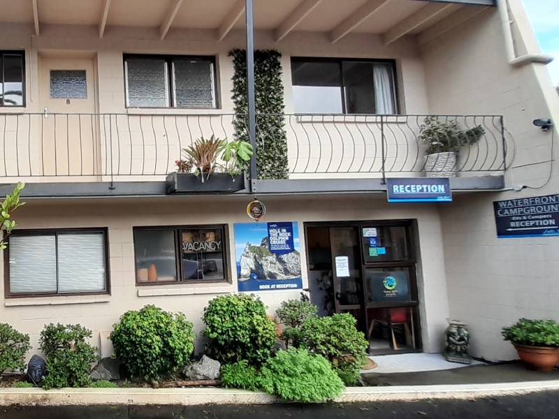 Motel reception